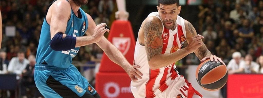 Rudy Fernández y James Feldeine.