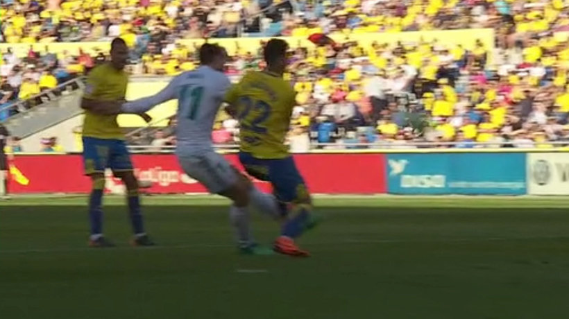 Penalti señalado sobre Gareth Bale: acierto de González Fuertes