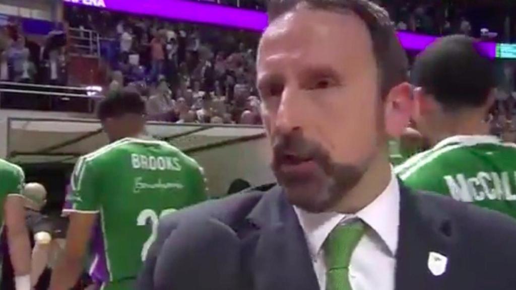 Joan Plaza tras perder contra el Real Madrid