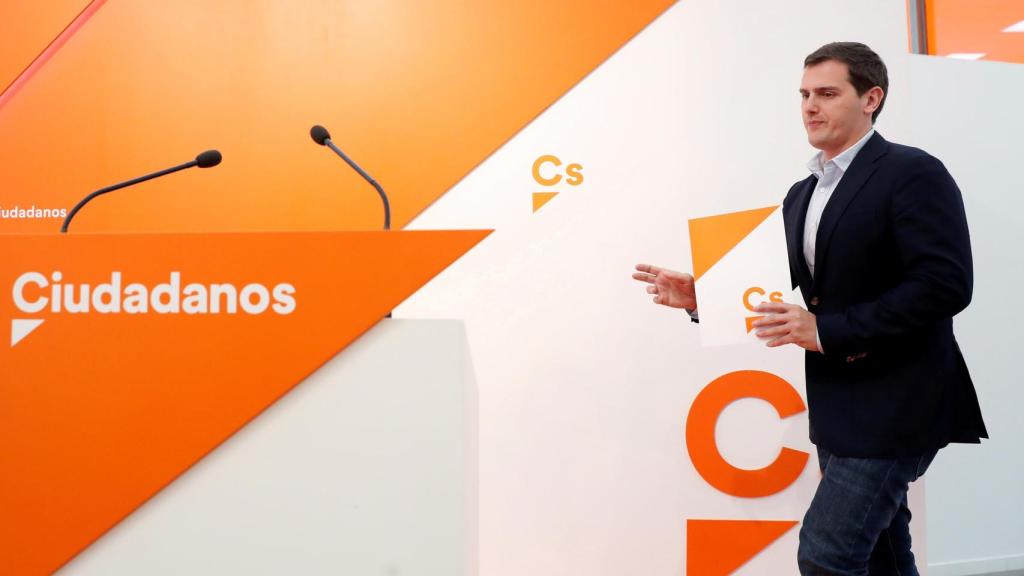 El presidente de Ciudadanos, Albert Rivera.