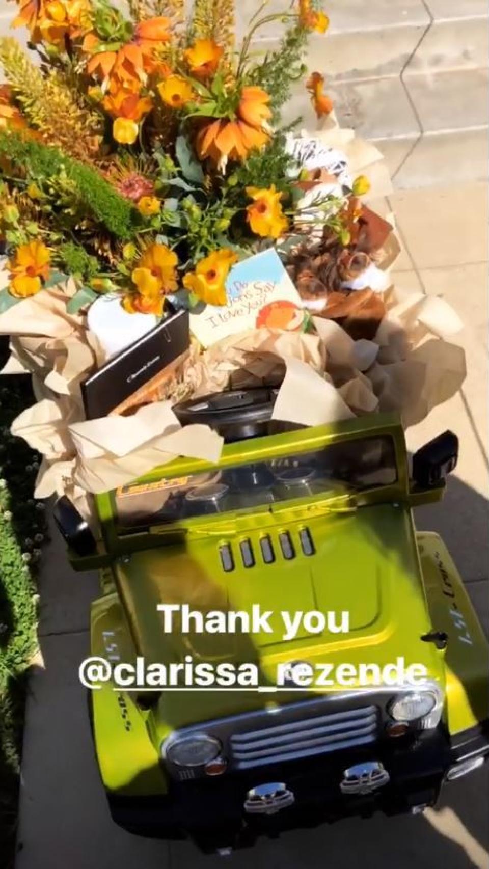 El coche que le han regalado a Leo Ferragni.