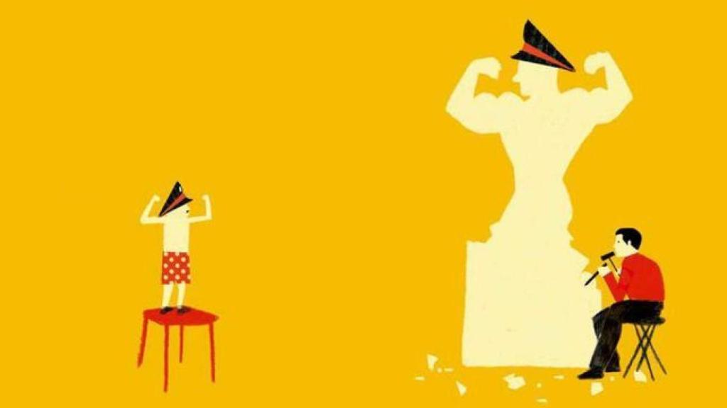 Frank, el niño Franco, por Ximo Abadía.