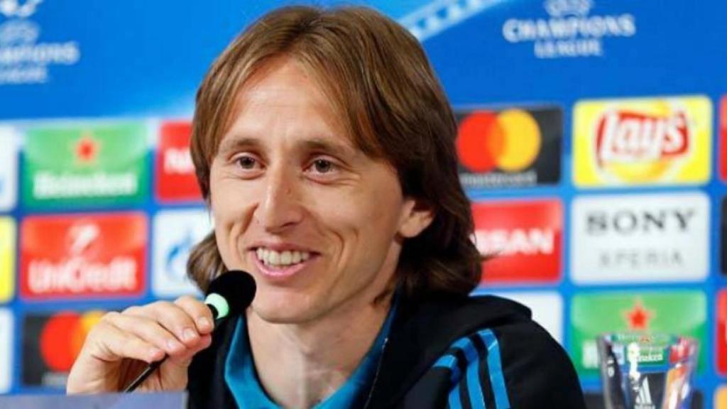 Luka Modric comparece ante los medios antes de enfrentarse a la Juventus.