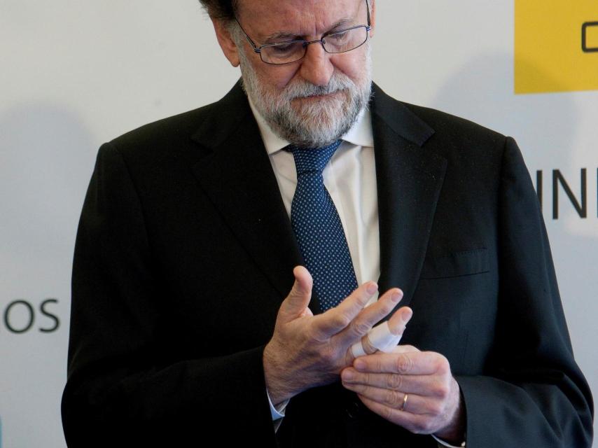 Rajoy, Feijóo y de la Serna visitan obras de la A-57 en Pontevedra