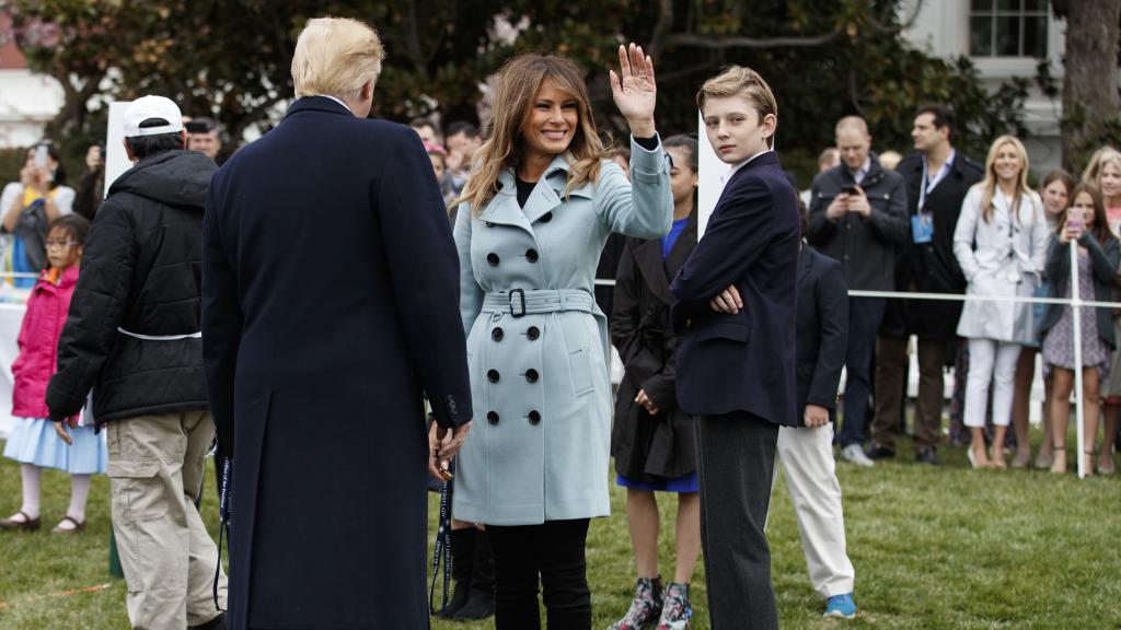 Melania Trump en la celebración.