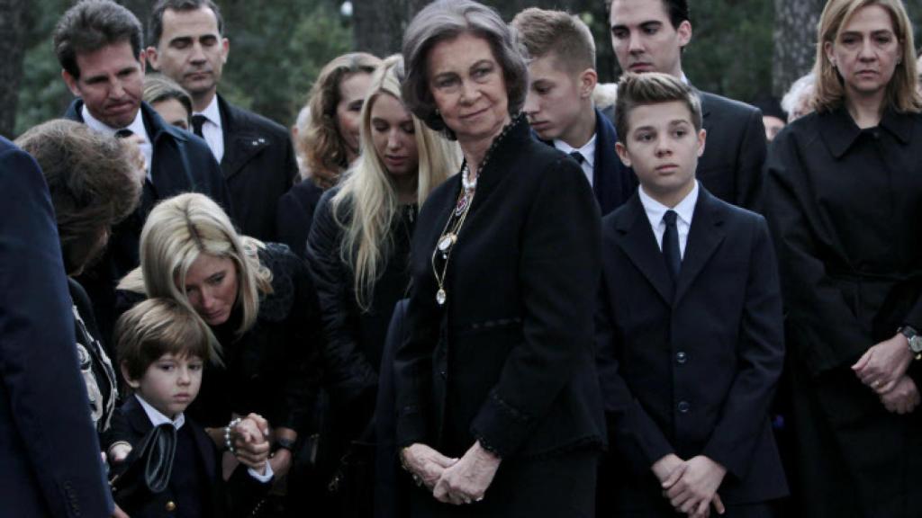 Marie-Chantal de Grecia estalla contra Letizia tras el forcejeo con doña Sofía