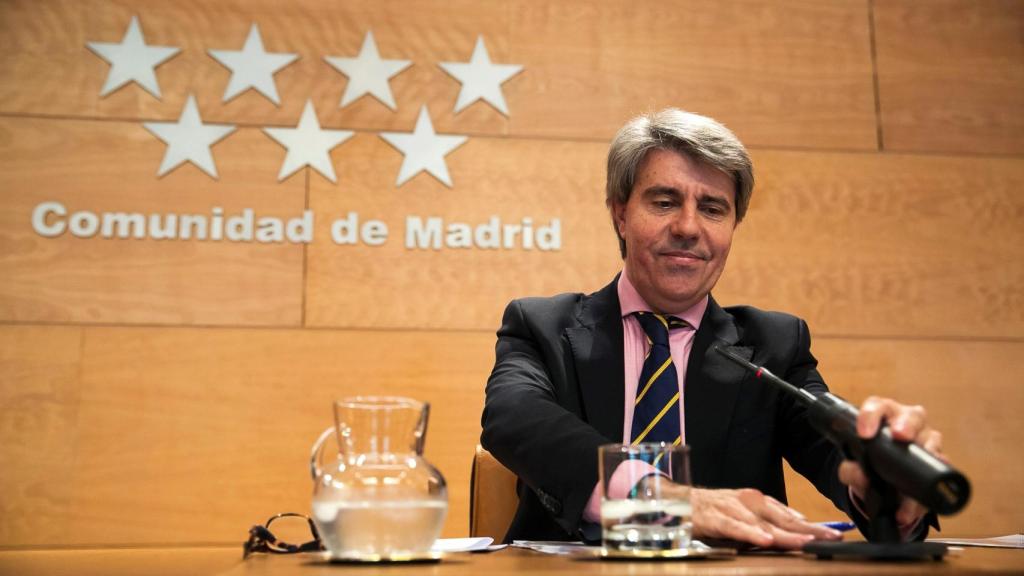 El portavoz del Gobierno de la Comunidad de Madrid, Ángel Garrido.