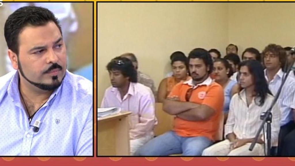 El marido de Saray Montoya junto a Farruquito.