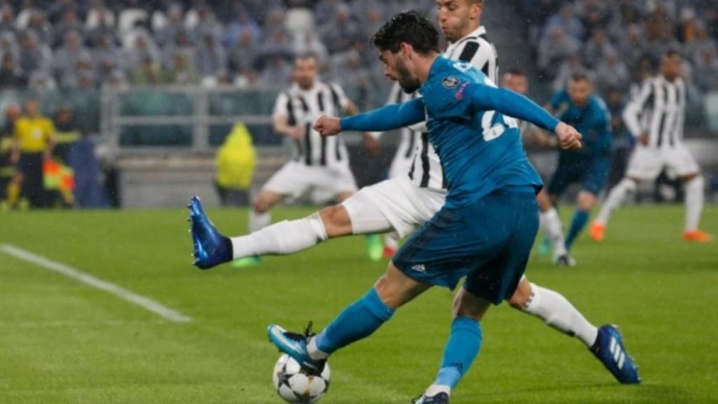 Pase de Isco en el Juventus Stadium