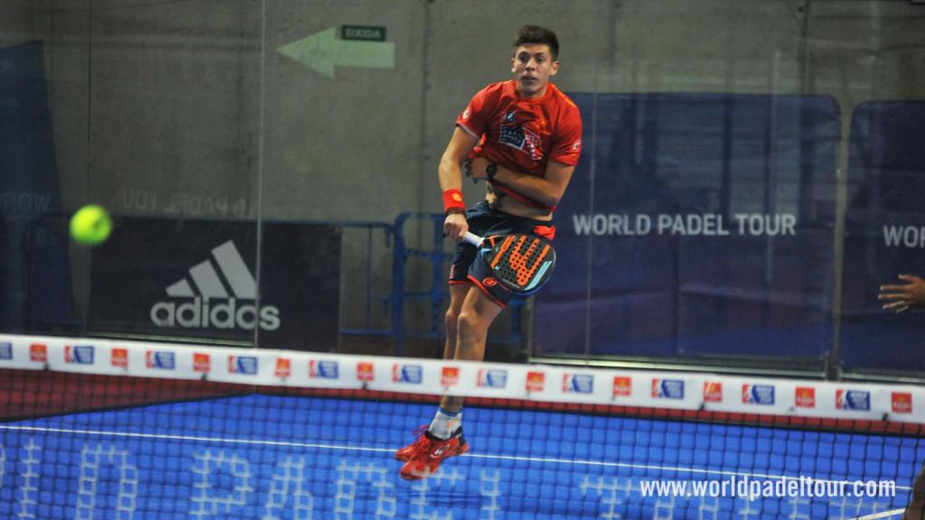 Juan Tello en acción.