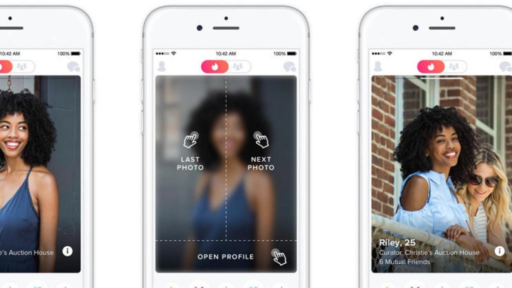 Tinder nos permitirá organizar videollamadas con las personas que nos interesen