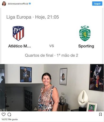 Dolores Aveiro, la madre de Cristiano, trolea a los atléticos