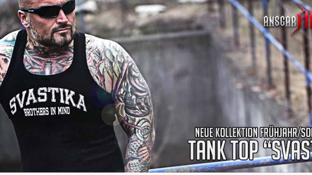 Imagen de una de las tiendas de ropa de ultraderecha