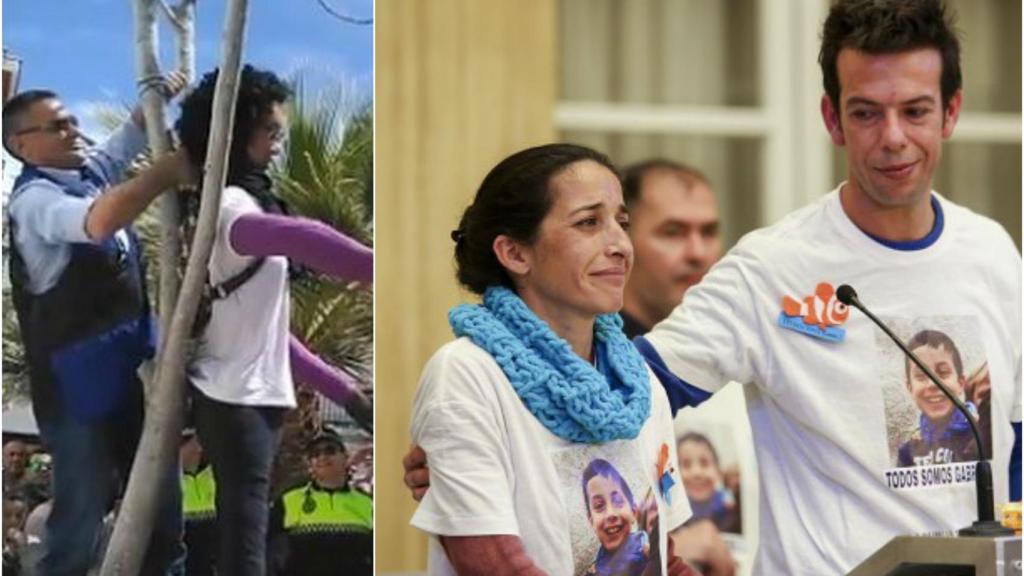 Los padres de Gabriel, frustrados y tristes por el tiroteo y quema de la muñeca de Ana Julia