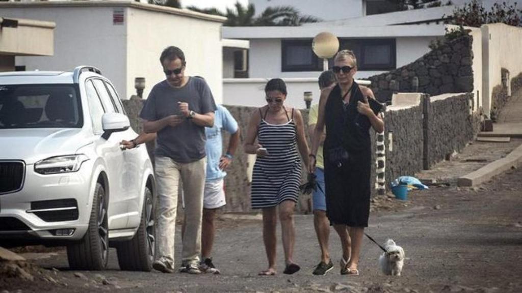 El matrimonio de vacaciones en Lanzarote en 2015.