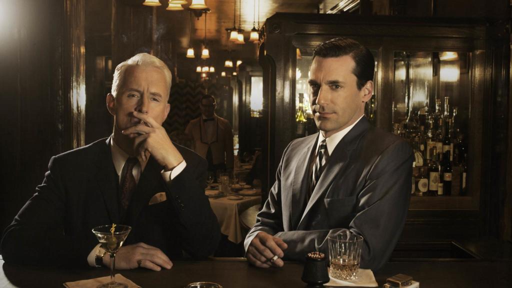 John Hamm en una imagen promocional de 'Mad Men'.