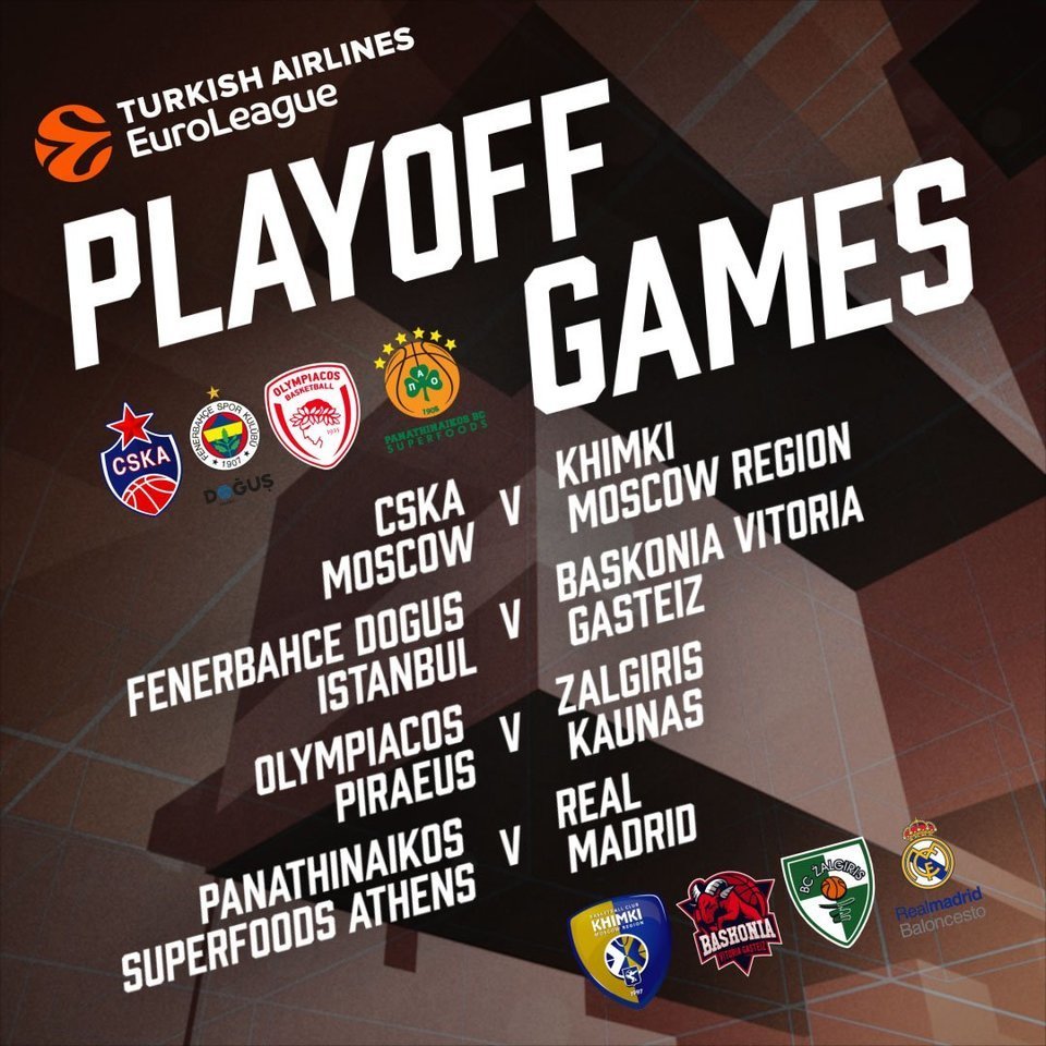 El Panathinaikos, rival del Real Madrid en el playoff