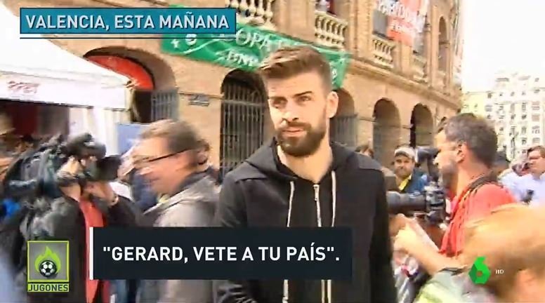 Recibimiento hostil a Piqué en la Copa Davis: Vete a tu país
