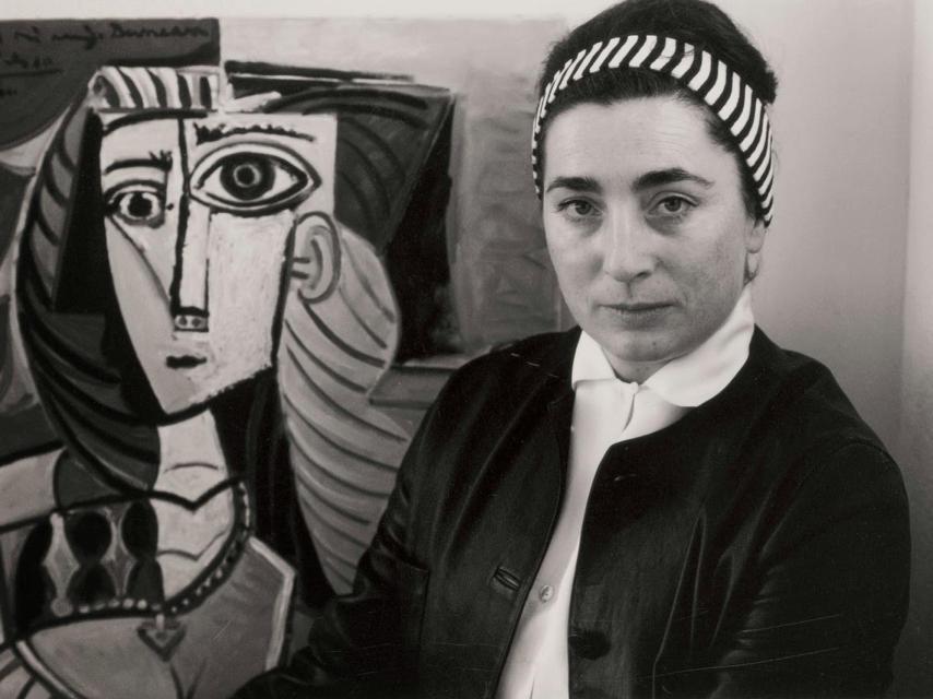 Una foto de Jacqueline Roque, en los años sesenta del siglo XX.