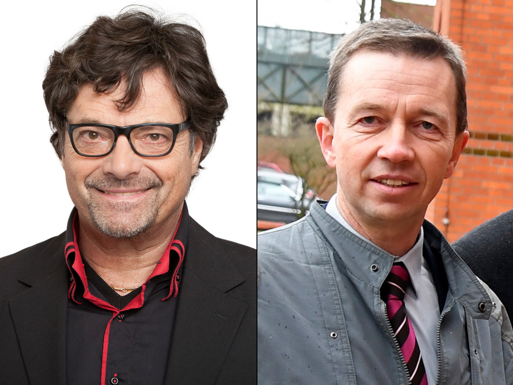 Dieter Dehm y Bernd Lucke.