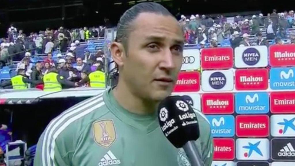 Keylor habla tras el partido