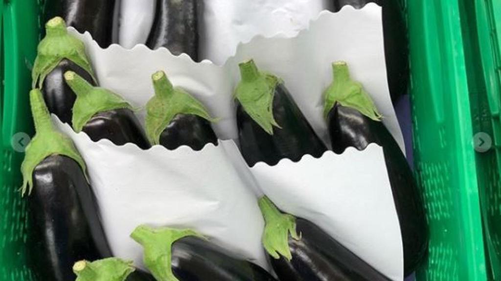 Las berenjenas, a la plancha y especiadas.