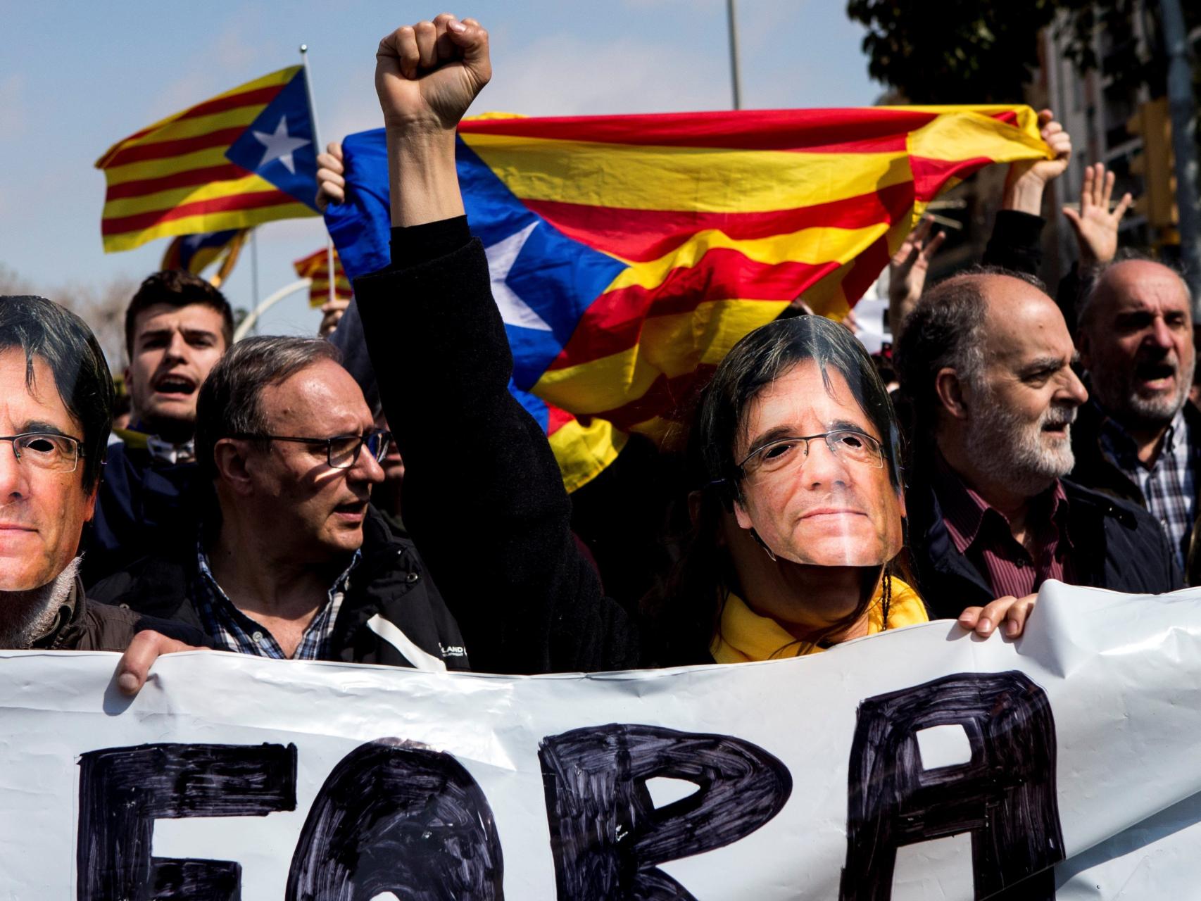Imagen de una protesta de un Comité de Defensa de la República (CDR).