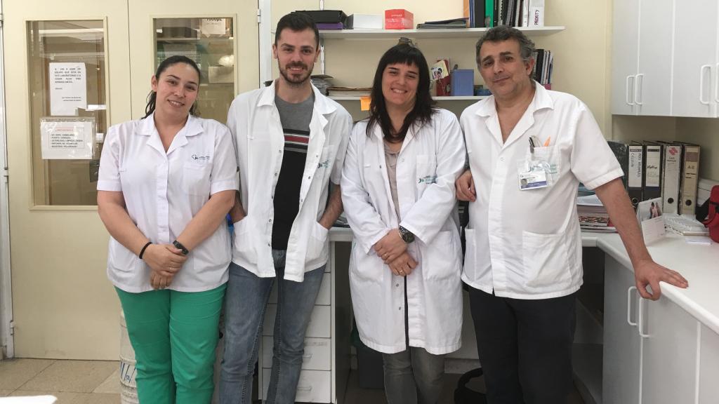 Susana Carrasco, Diego Martin-Sánchez Ana Belén Sanz y Alberto Ortiz.