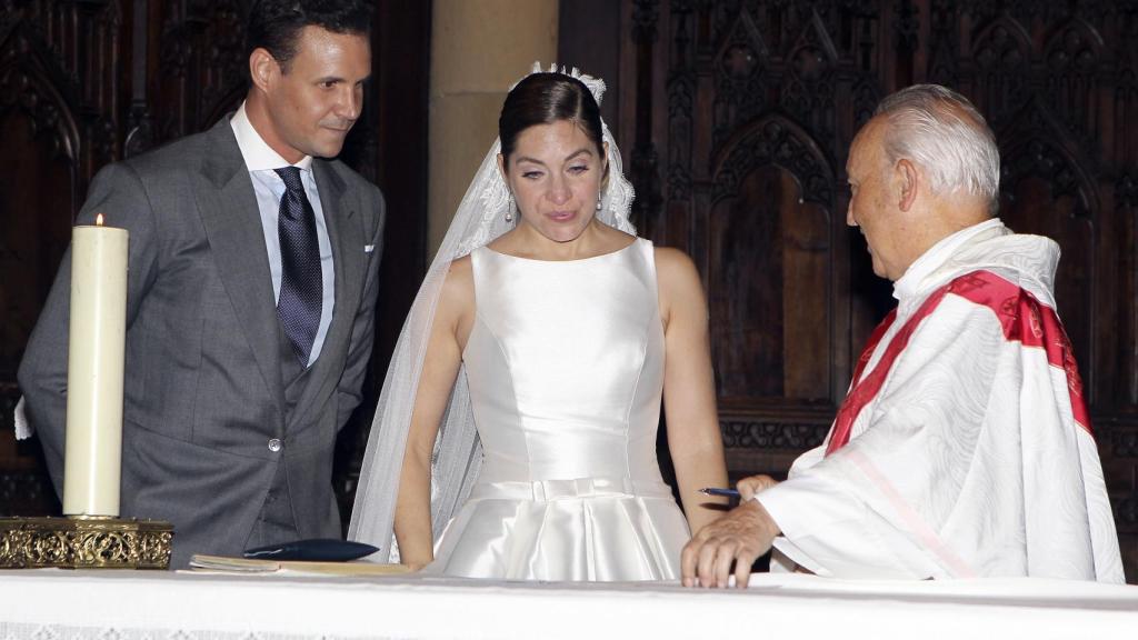 Imágenes de la boda de Leire Martínez y Jacobo Bustamante en 2014.