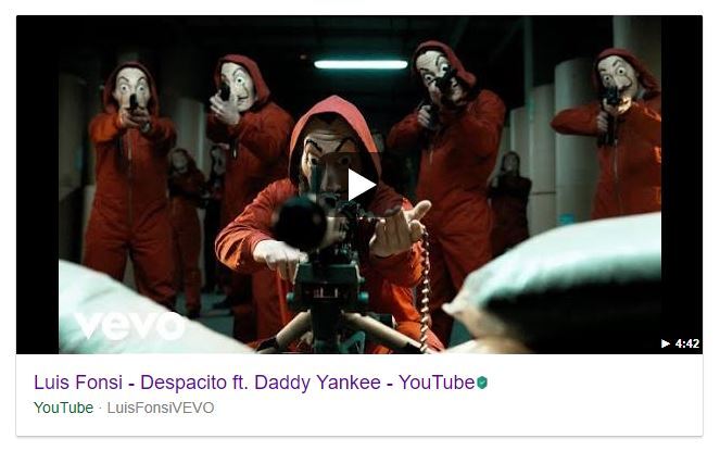 luis fonsi youtube hackeado despacito la casa de papel