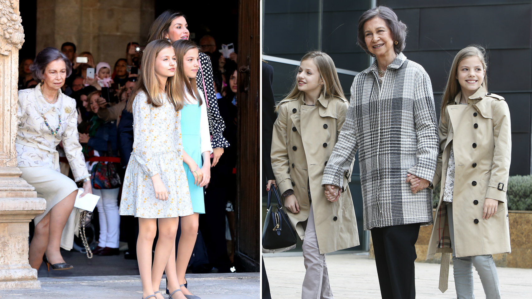 Las 10 imágenes de la 'Resurrección' de la Familia Real