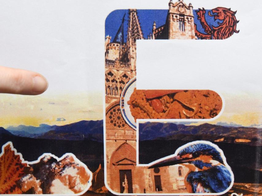 En el sello se reproduce por error la catedral de Burgos