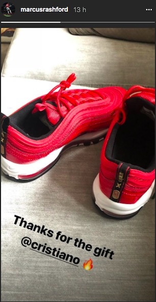 El exclusivo regalo que Cristiano ha hecho a Rashford