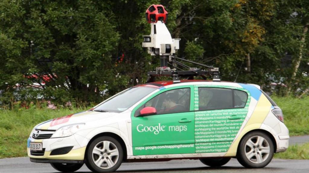 Coche de Google Maps.