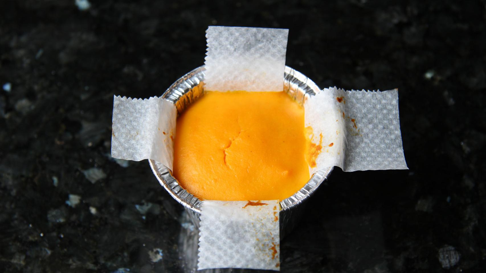 FLAN DE ZANAHORIA Y SALMÓN CON SALSA DE QUESO GORGONZOLA 12