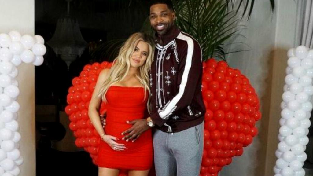 Khloé Kardashian y Tristan Thompson.