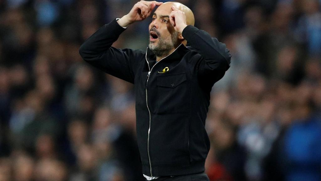Pep Guardiola pide cabeza a los suyos.