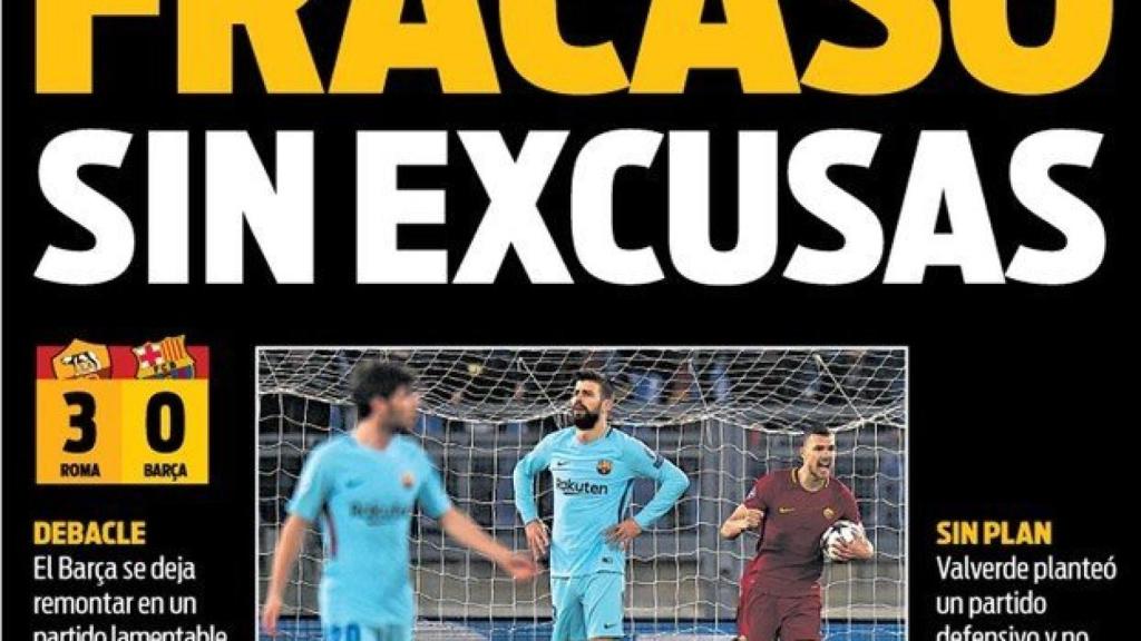 Portada SPORT (11/4/18)