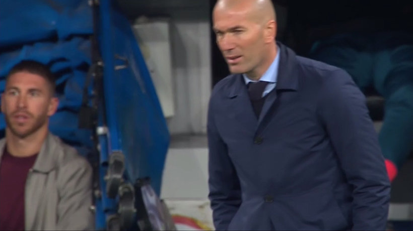 Así apoya Sergio Ramos al Real Madrid desde su palco