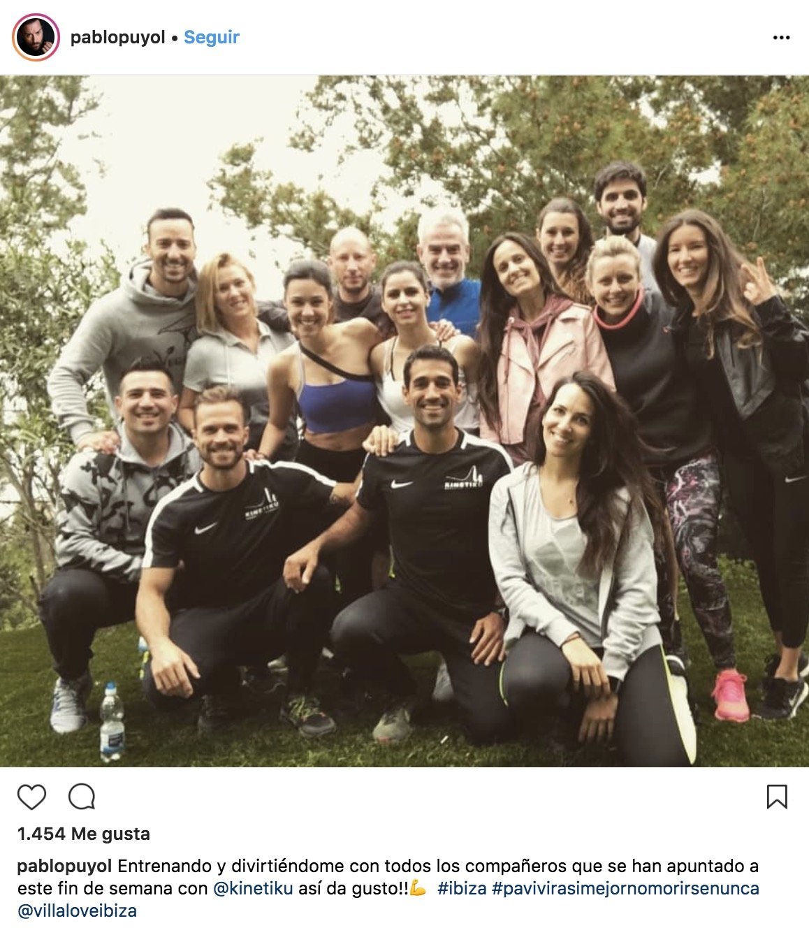 La primera foto de Irene Junquera y Pablo Puyol juntos