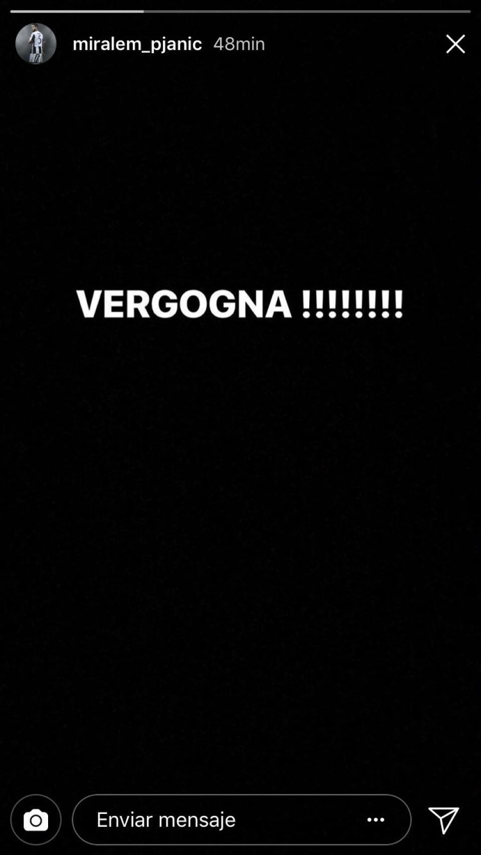 Instagram de Pjanic.