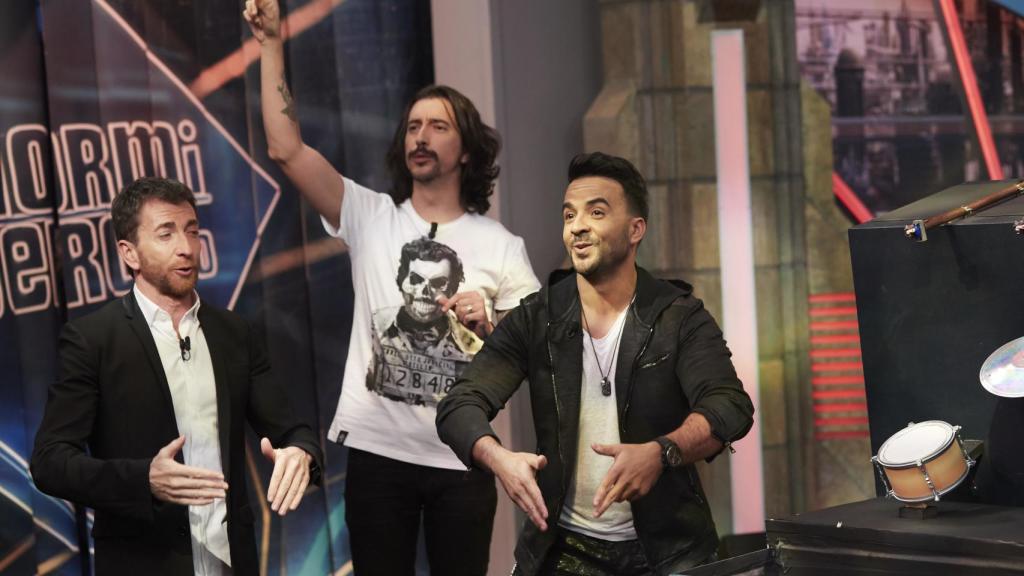 Luis Fonsi durante su intervención en El Hormiguero.