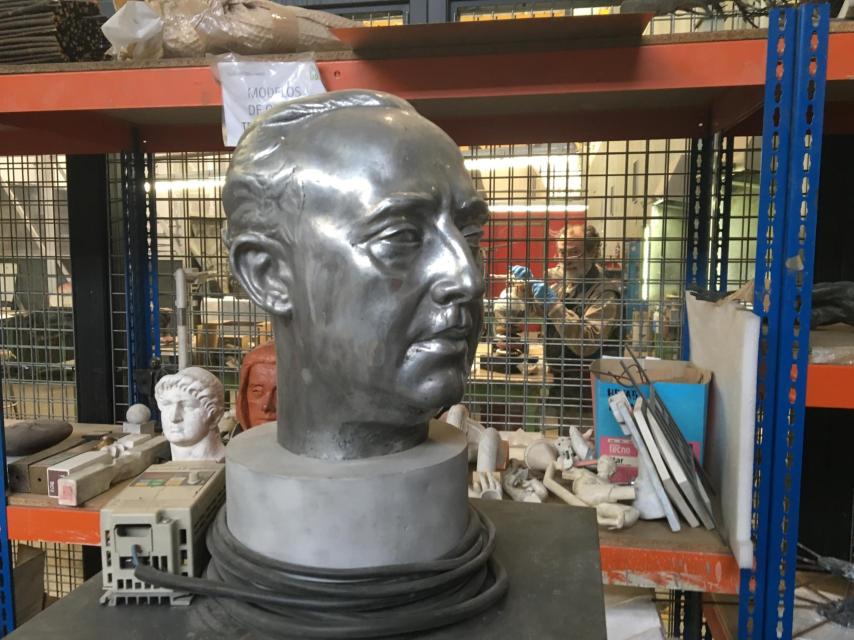Busto de Franco, de Fernando Sánchez Castillo.