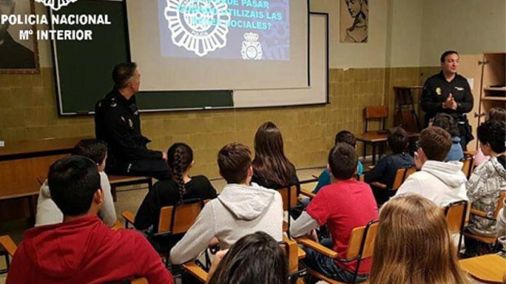 zamora policia nacional plan escolar