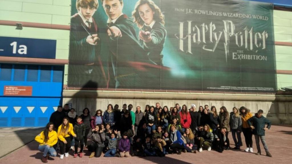 foto grupo excursion harry potter