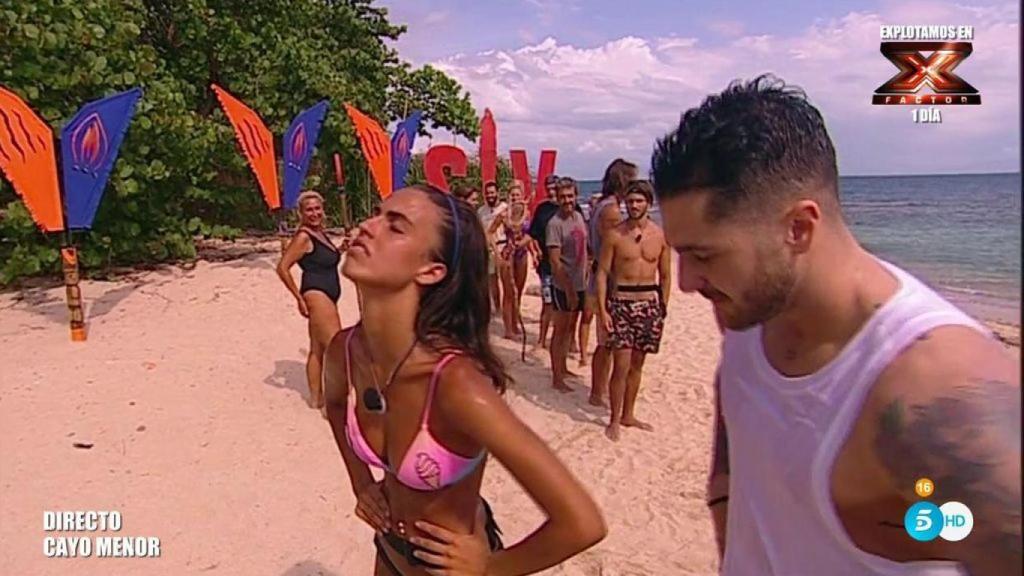 Así ha sido el reencuentro de Sofía y Hugo Paz en 'Supervivientes'