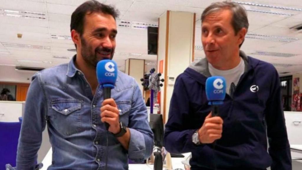 Juanma Castaño y Paco González. Foto: cope.es
