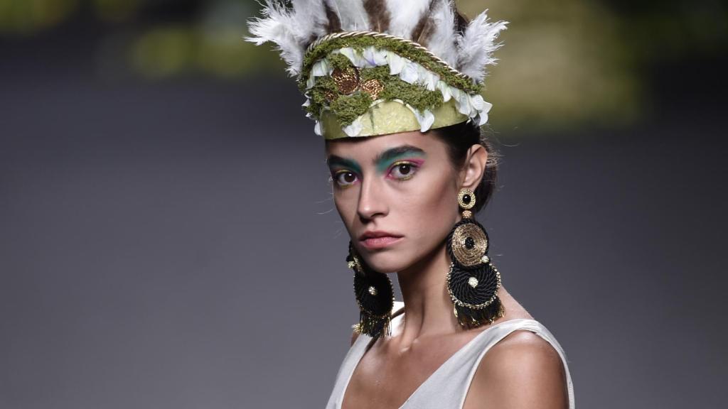 Rocío Crusset en la Mercedes-Benz Fashion Week Madrid