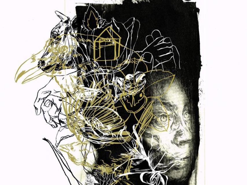 El cartel de la Feria del Libro de Madrid,  2018.