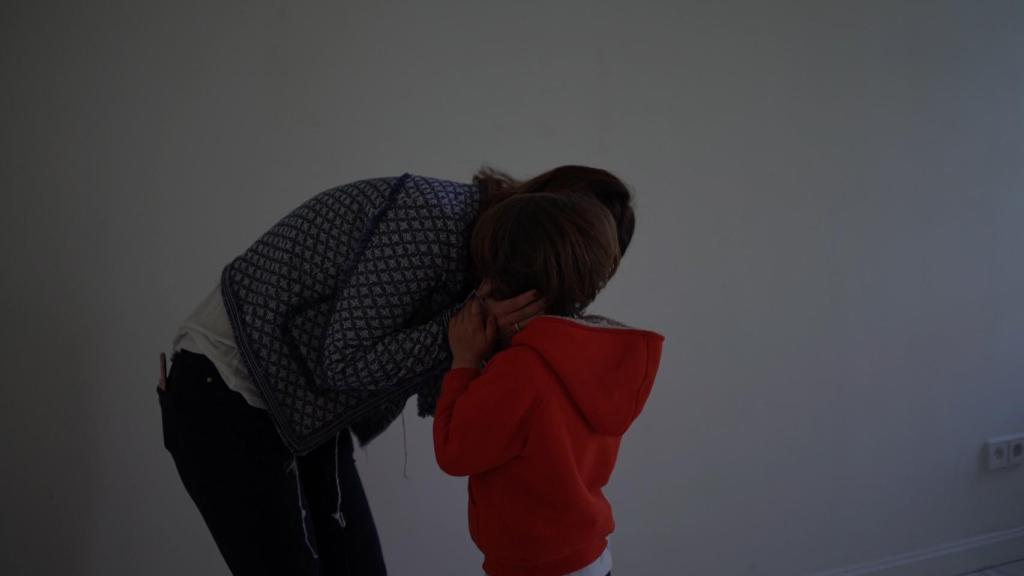 Sandra y Kenzo, la hija y el nieto del marqués de Larios.